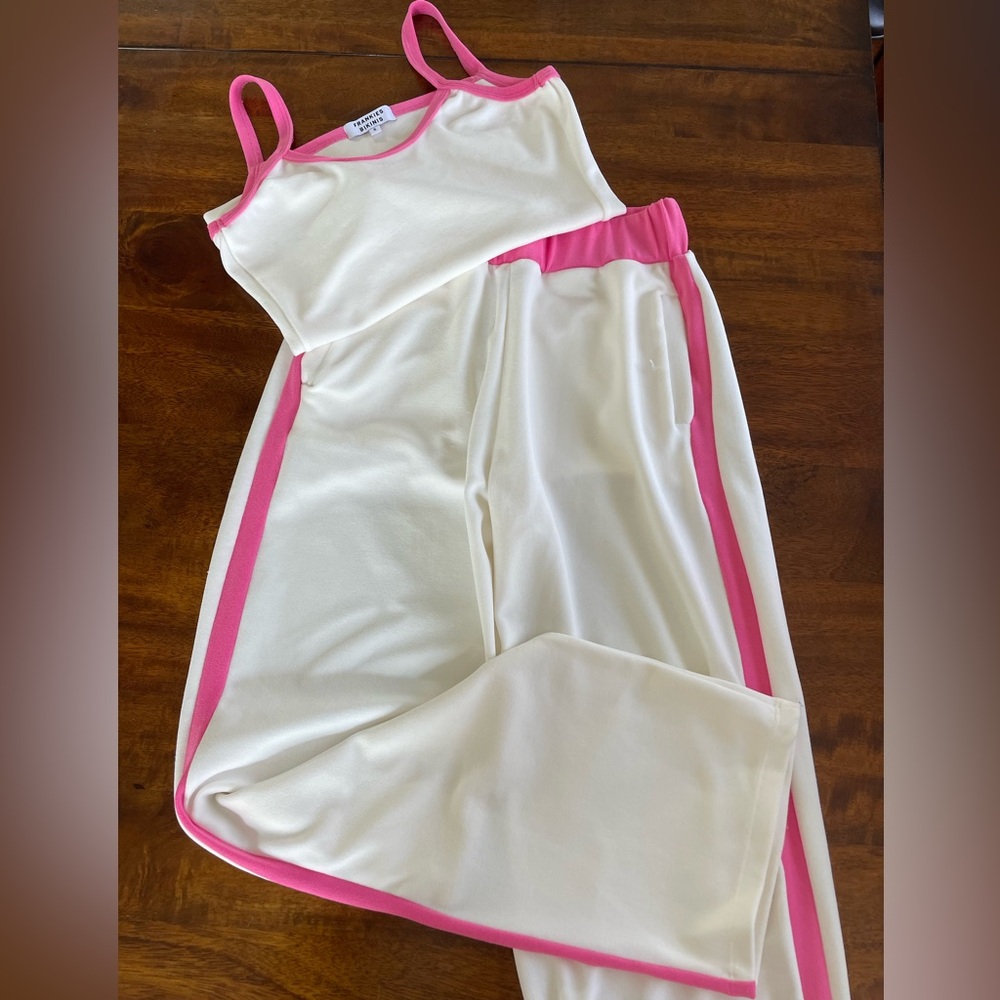 Frankies Bikinis matching Cari Track Terry Set